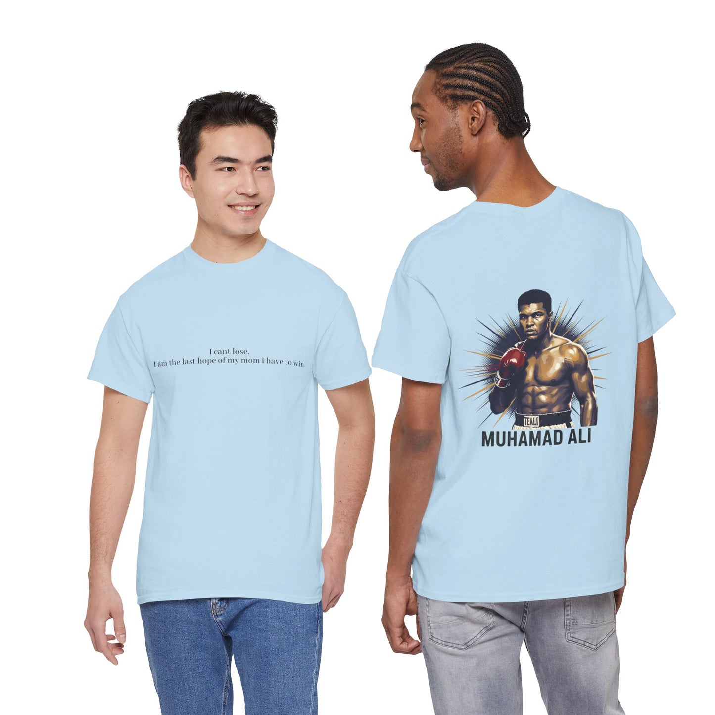 Muhammad Ali Tribute T-Shirt — Vintage Boxing Legend Graphic Tee